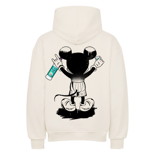 LUFT MOUSE BACKPRINT - VACANCY OVERSIZED HOODIE