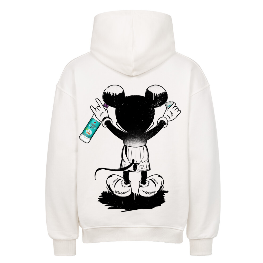 LUFT MOUSE BACKPRINT - VACANCY OVERSIZED HOODIE