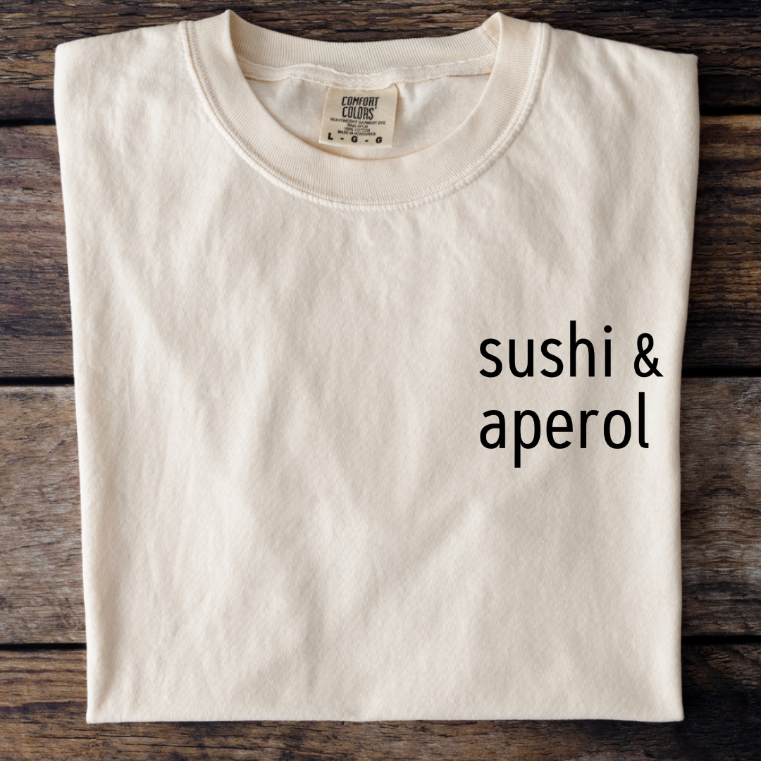 SUSHI & APEROL - PREMIUM SHIRT OVERSIZED