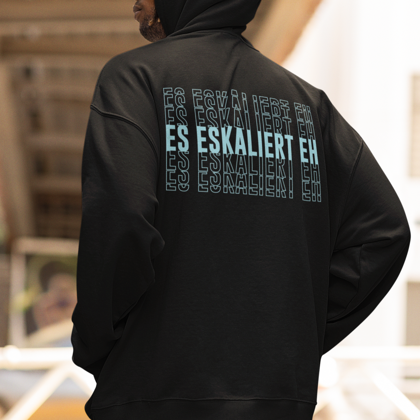 ES ESKALIERT EH - PREMIUM OVERSIZED HOODIE